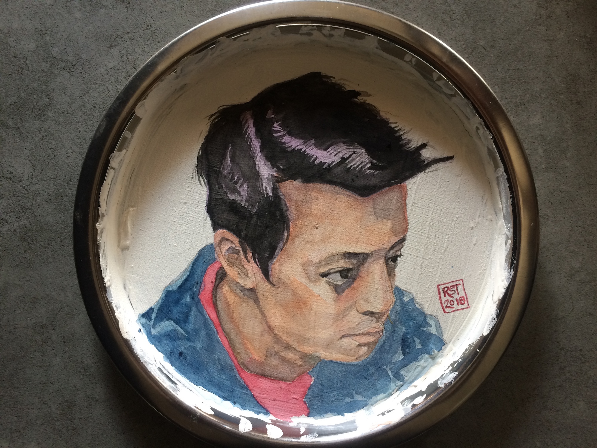 RST Portrait Plate